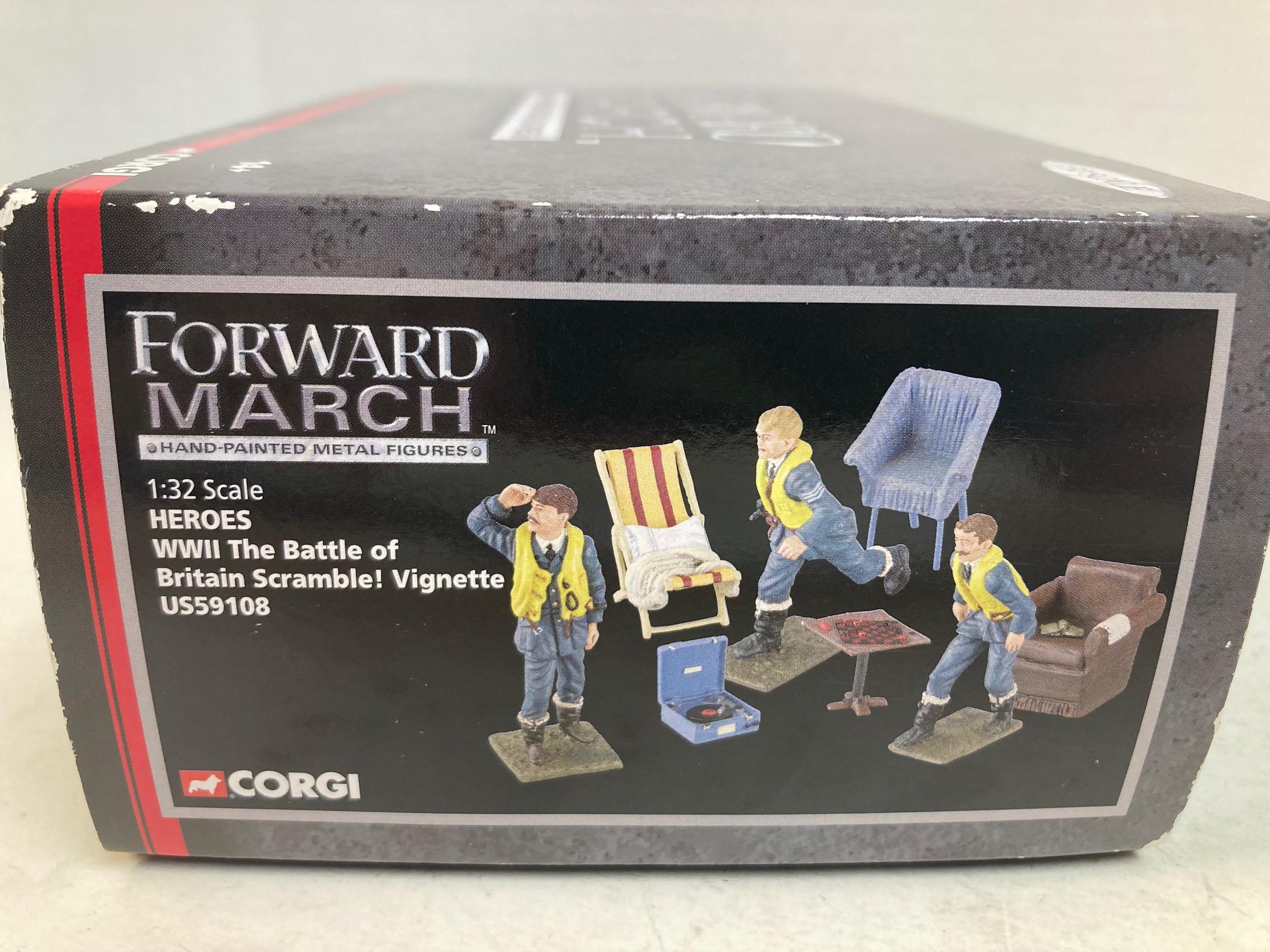 Corgi Forward March 1/32 Scale WWII Battle of Britain Scramble! Vignette (US59108)