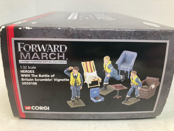 Corgi Forward March 1/32 Scale WWII Battle of Britain Scramble! Vignette (US59108)