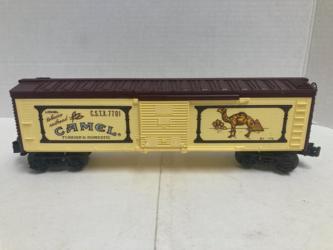 Lionel Tobacco Railroad Camel Turkish & Domestic Box Car # CSTX 7701 (6-7701) "NO BOX" O Scale