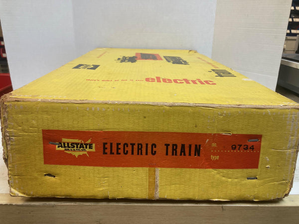 Vintage Marx 9734 Allstate Electric Train Set | Sears Exclusive | 1666 Loco | BOXED
