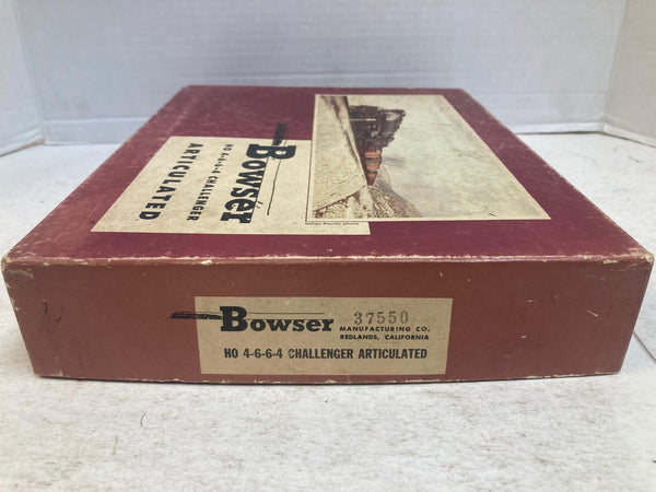 HO Brass/Die-Cast Bowser 4-6-6-4 Challenger – Articulated – Tested VG