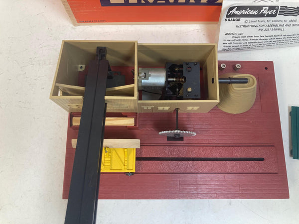 Lionel Operating Sawmill 4-2321 American Flyer Reproduction O Gauge Accessory