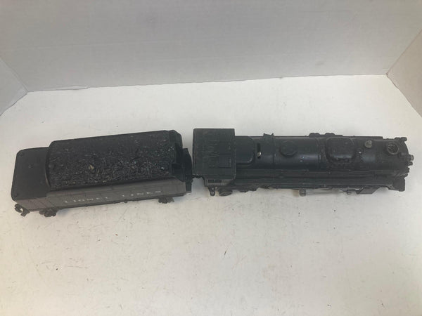 Lionel Post-War 2026 O-Gauge Steam Loco + “Lionel Lines” Tender (NO Whistle) – Runs & Smokes