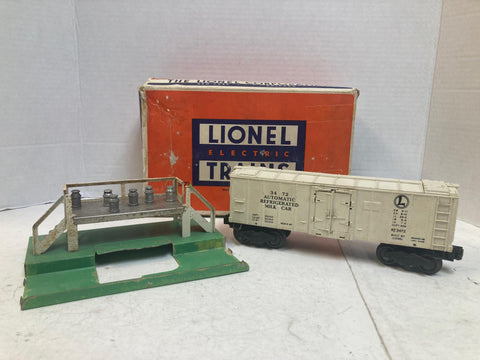 Vintage Lionel 3472 Automatic Milk Car (Variation C: 1950-1953) O Scale