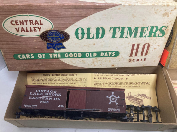 Ambroid, Central Valley, Comet HO Wood Kits Lot of 4