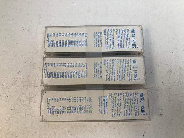 Kadee Micro-Trains Bicentennial 50’ Boxcar 3-Pack – Delaware 38070, Pennsylvania 38080, New Jersey 38050 – N Scale LNIB