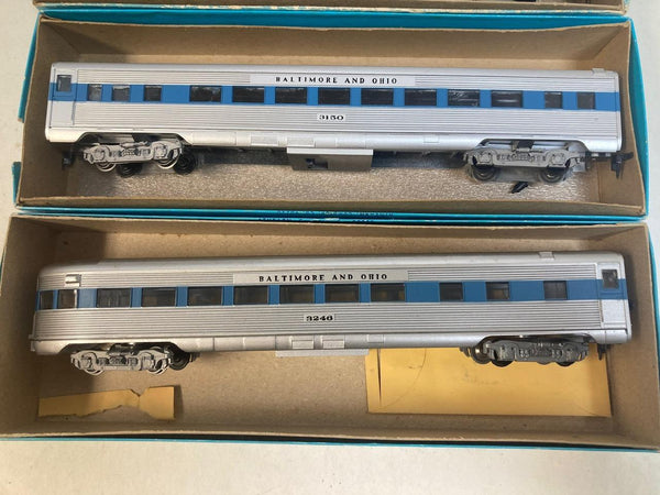 Athearn HO Baltimore & Ohio 3-Car Passenger Set - Baggage, Coach, Observation