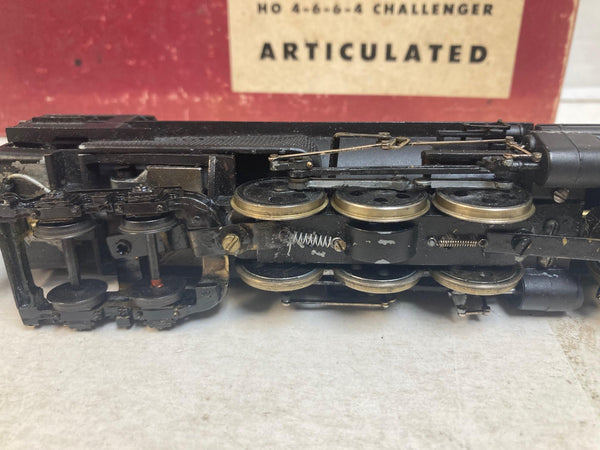 HO Brass/Die-Cast Bowser 4-6-6-4 Challenger – Articulated – Tested VG
