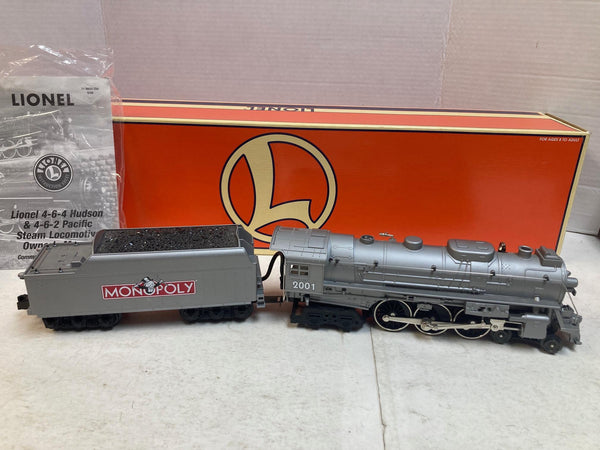 Lionel Limited Edition Monopoly PEWTER HUDSON Steam Set | 6-52225| Test Run ONLY