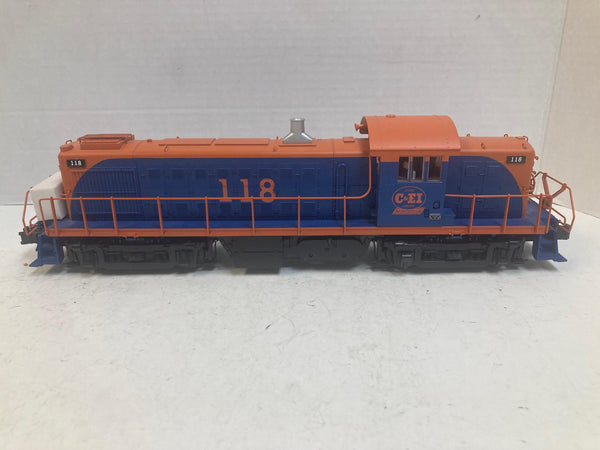 Atlas O Gauge 3-Rail RS-1 C&EI #118 #6894-2 Diesel Locomotive — Very Good / Runs / RailSounds / TrainMaster