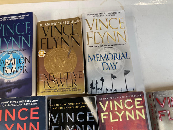 Mitch Rapp Series by Vince Flynn – Complete Set 1999–2024 (Kyle Mills) – 22+ Books – Lot