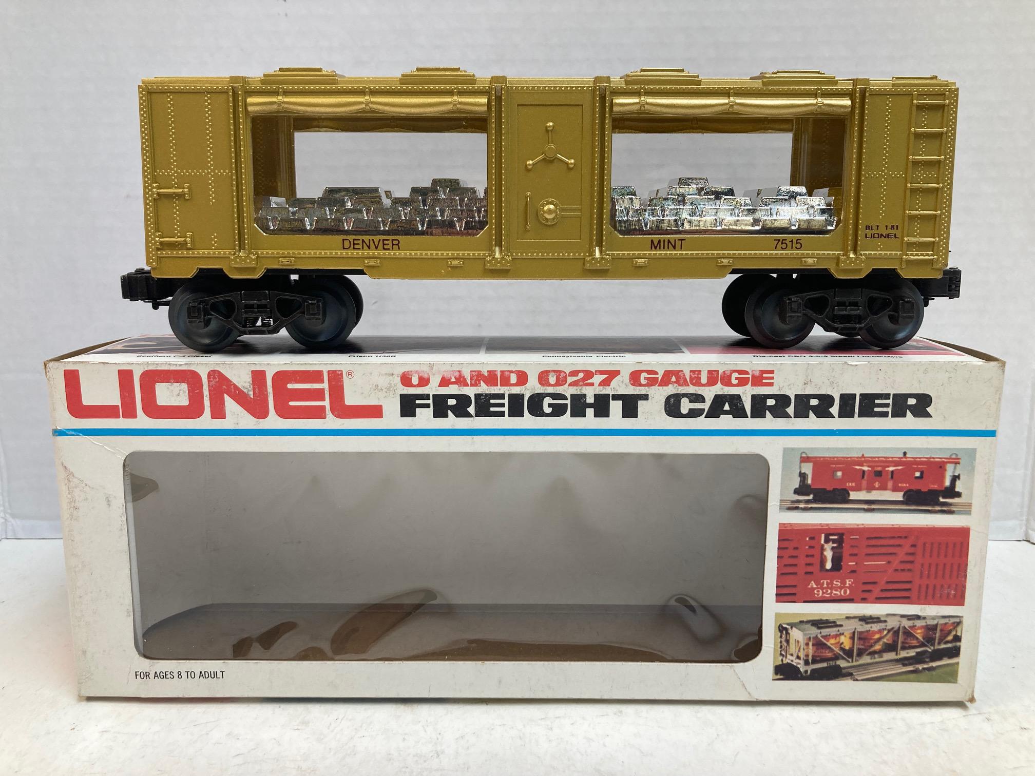 Lionel 6-7515 Denver Mint Car O Gauge - Great Condition - Appears unused