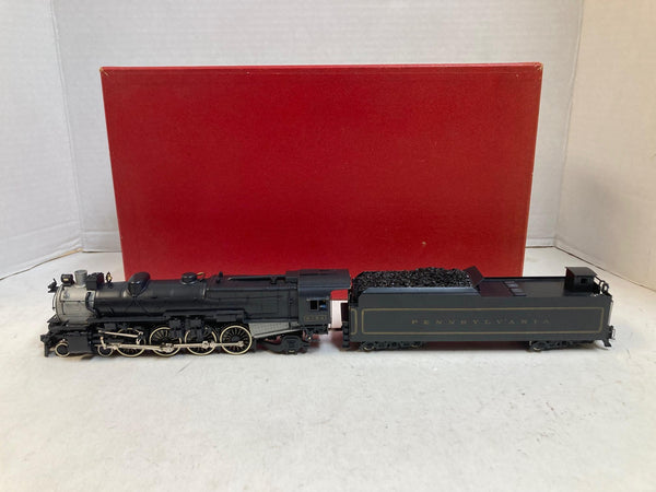 Westside Model Co. HO Brass Pennsylvania RR M-1a 4-8-2 Steam Loco & Tender - Katsumi - RUNS WELL