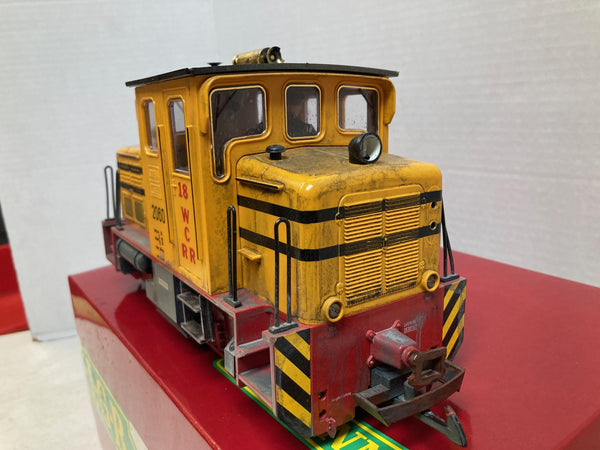 LGB 2060H “W.C.R.R” Diesel Switcher — Custom Weathered, Great Running Condition