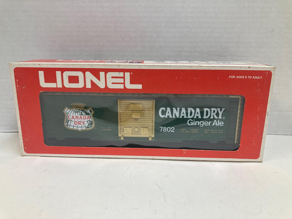 Lionel Canada Dry Box Car 6-7802 – Pre Owned Excellent Condition