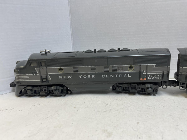 Lionel Postwar 2333 New York Central F3 AA Diesel Set - Wire Mesh Vents - Tested