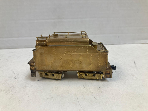 HO Scale Brass (Slope Back) Small Steam Tender - 8-Wheel (4-Axle) - Clear Vision Style - Japan