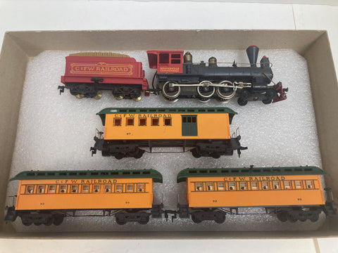 Tyco Petticoat Junction Hooterville Cannonball C.&F.W. Railroad HO Gauge #3,93,93,97