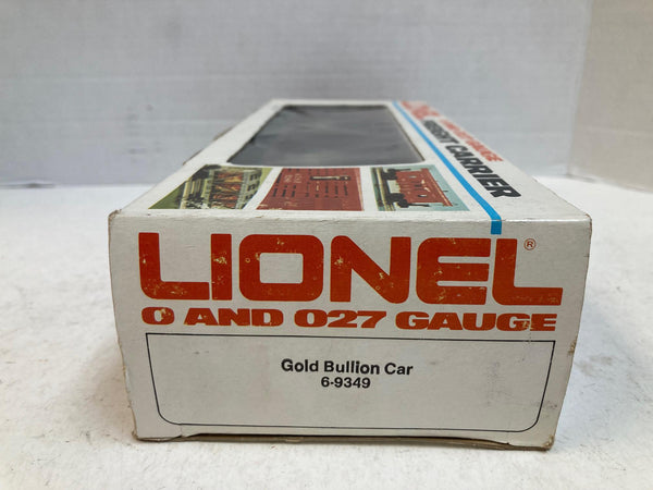 Lionel 6-9349 Gold Bullion Car O - Great Condition - Appears Unused