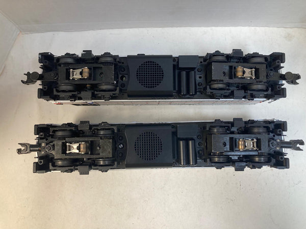 MTH RailKing Amtrak F40PH Powered & Dummy Set #399 - BCR Installed - O Gauge