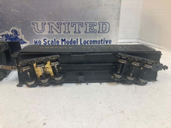 United PFM HO Brass N&W Y6b 2-8-8-8-2 Articulated Steam - Runs Good - has the "United Growl"