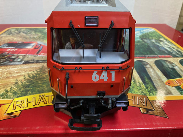 LGB 70642 RhB 30th Anniversary Set | Ge 4/4 III 641 Maienfeld | EXCELLENT +