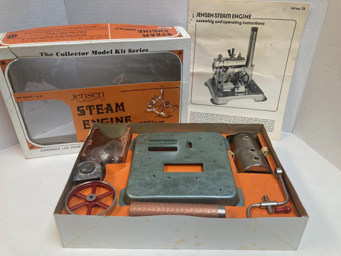 Jensen Steam Engine Model Kit – Collector Model Kit Series – Vintage Live Steam Engine