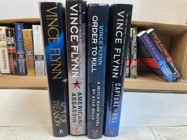 Mitch Rapp Series by Vince Flynn – Complete Set 1999–2024 (Kyle Mills) – 22+ Books – Lot