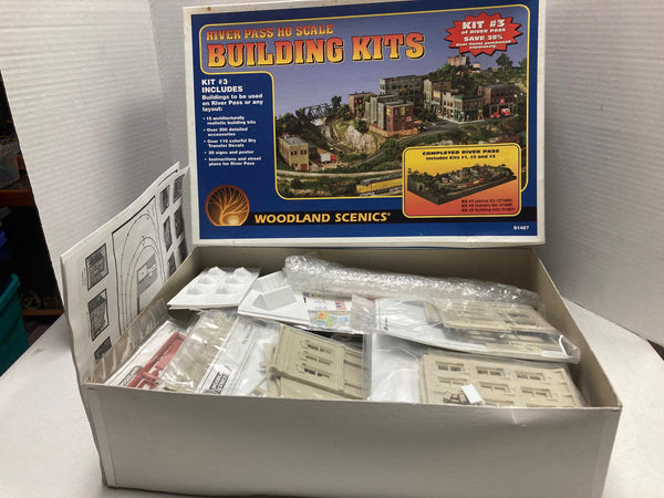 Woodland Scenics River Pass HO Kit #3 Building Kits (S1487)