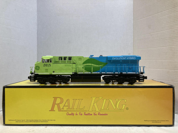 MTH RailKing Imperial GE Evolution Hybrid ES44AC Diesel Locomotive #2015 PS3.0