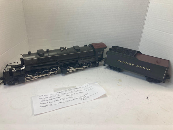 MTH O Pennsylvania 2-8-8-2 USRA Mallet Steam & Tender w/PS1 #373 LN (30-1156-1)