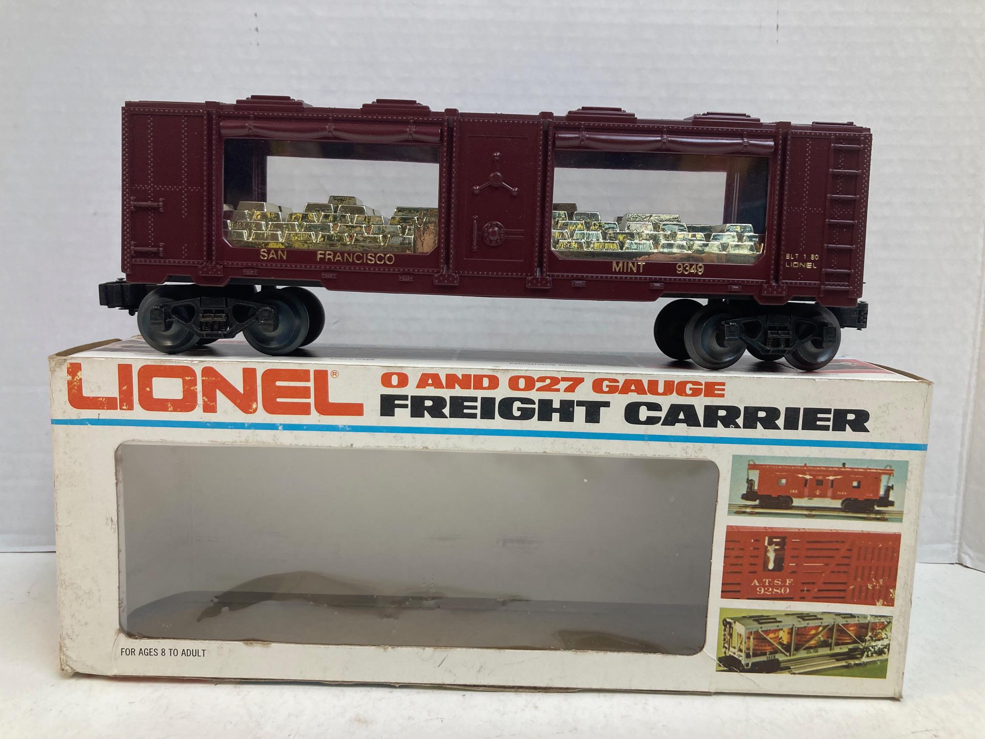 Lionel 6-9349 Gold Bullion Car O - Great Condition - Appears Unused