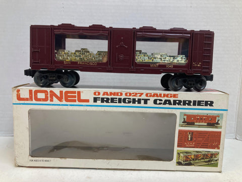 Lionel 6-9349 Gold Bullion Car O - Great Condition - Appears Unused