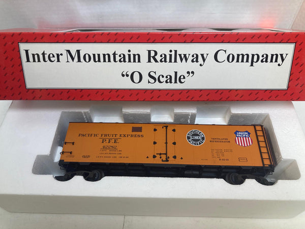 InterMountain Pacific Fruit Express Steel Sided Ice Bunker O Scale (25302HRD-61)