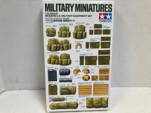 Tamiya Military Miniatures 1/35 Modern U.S Military Equipment Set (#266)
