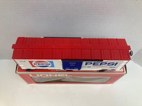 Lionel Pepsi Box Car 6-7800 – Pre Owned Excellent Condition