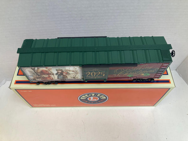 2025 Christmas Boxcar 2528100 – Limited Edition Holiday Freight Car – Brand New