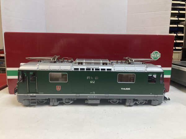 LGB 2143 RhB Ge 4/4 II Electric Locomotive 612 Thusis G Scale w/ Original Box