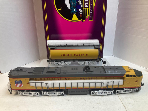 MTH 20-2185-1 O Union Pacific Veranda Turbine Locomotive w/PS1 & BCR #61 O Scale