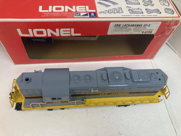 Lionel 6-8759 Erie Lackawanna GP-9 Powered Diesel Locomotive