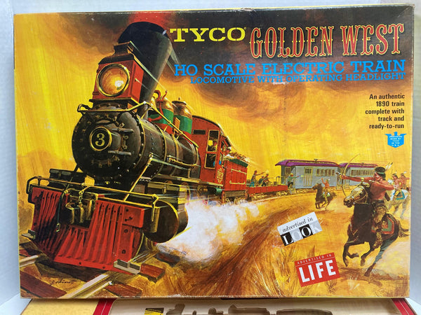 Tyco Vintage 1960s Golden West HO (BOX'S ONLY)