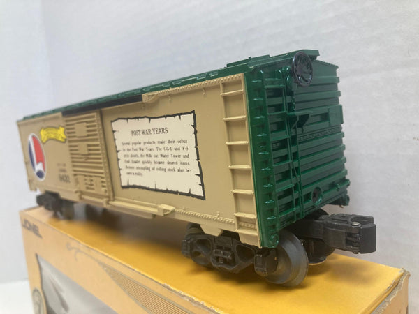 Lionel Joshua Lionel Cowen Boxcar "The Post-War Years" 6-9432 w/Box Pre-Owned
