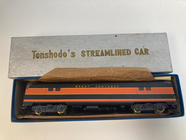 Tenshodo HO Scale Brass Great Northern Streamlined Baggage Car No. 423