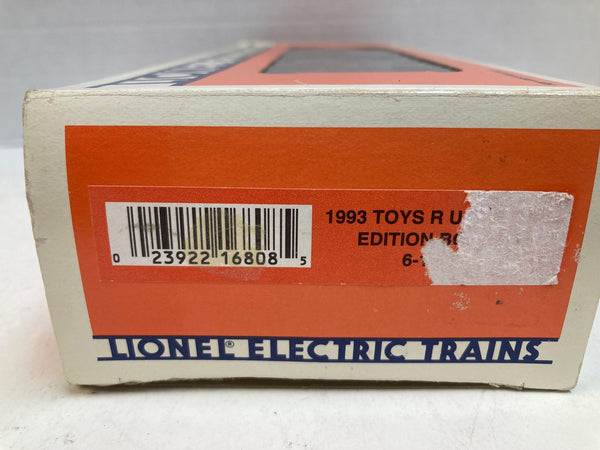 Lionel 6-16808 1993 Toys R Us Limited Edition Box Car – O Gauge, Very Good Condition