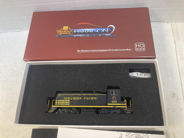 BLI 2627 HO Northern Pacific EMD NW2 Switcher #105 Paragon2 Sound DC DCC Boxed