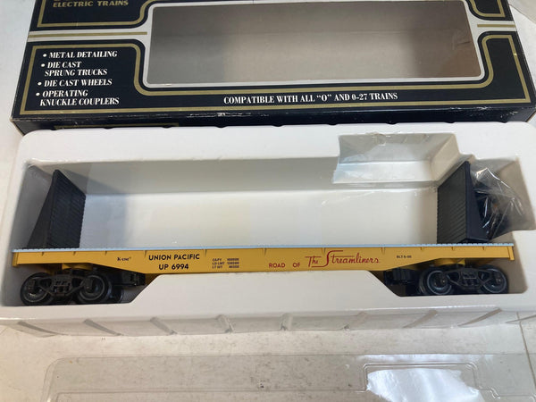 K Line Union Pacific  CLASSIC Flat Car (K-6994) O Scale