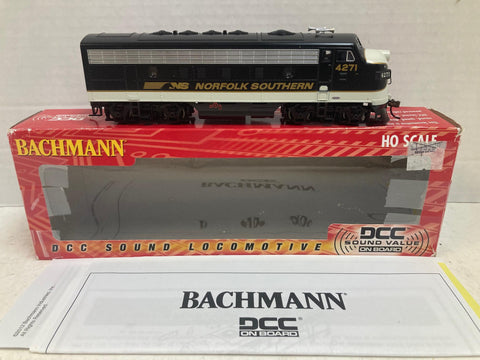 Bachmann HO 64303 Norfolk Southern F7A #4271 – DCC/Sound Value – Excellent Condition