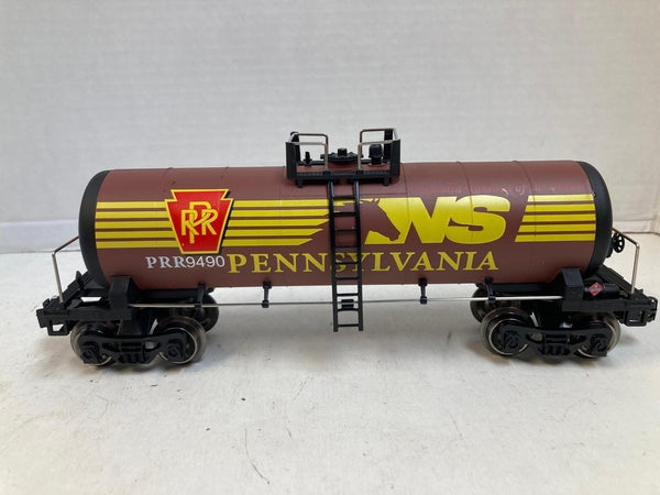Menards O Scale PRR Norfolk Southern Heritage Tank Car 279-9490 - Tuscan - Excellent - No Box