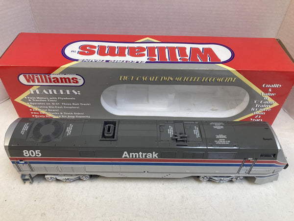Williams O Gauge Amtrak Genesis Diesel Locomotive Cab #805 GEN805 W/ Box Works