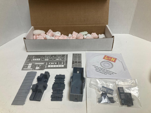 Southbound Model Works L & N Steel Bay Window Caboose HO Kit "Collectors" (1001-1199/6001-6199)